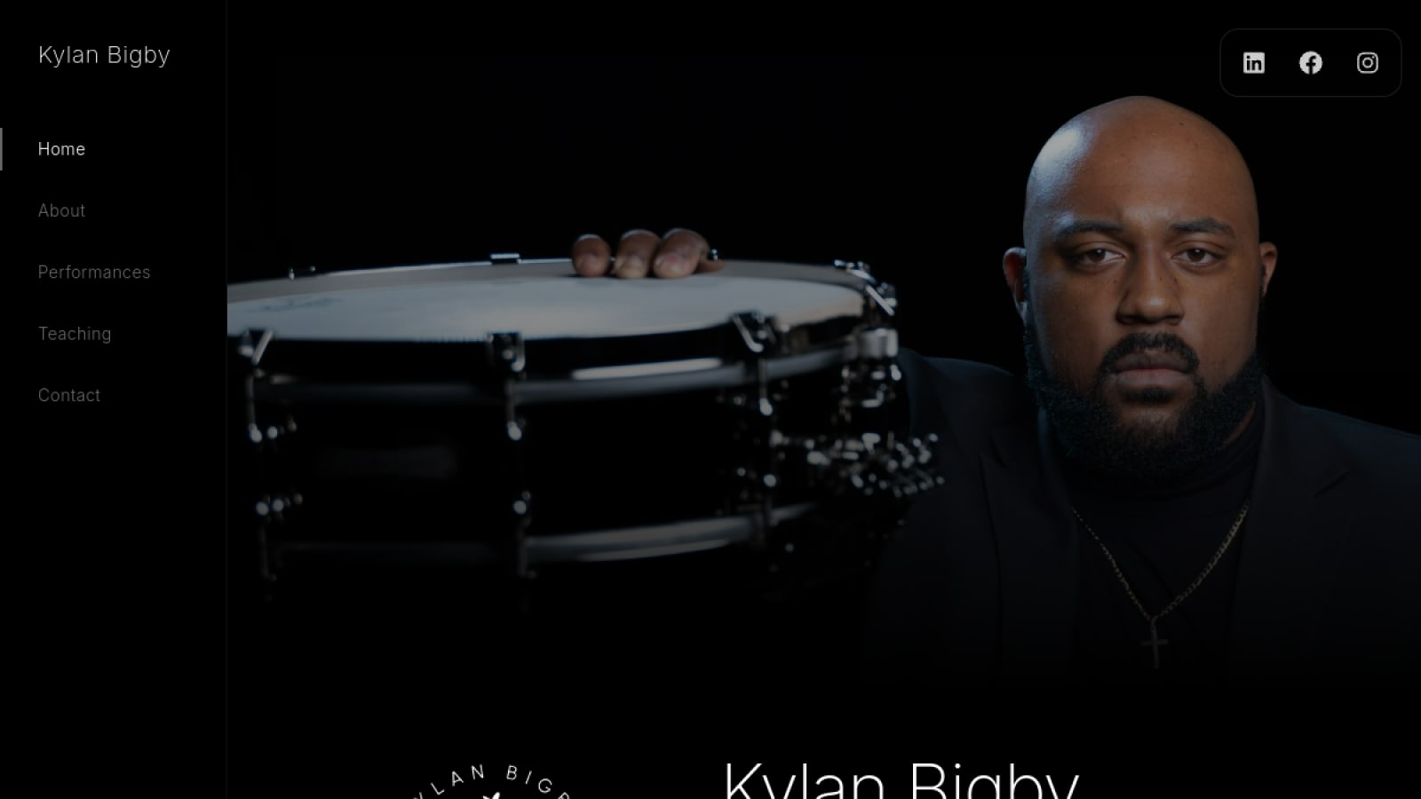 Kylan Bigby Percussion preview